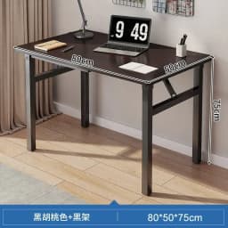 Home furnitureFoldable Computer Table Desktop Desk Home Desk Bedroom Rental House Small Table Simple Study Writing Desk