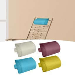 Chaise Lounge Head Pillow Compact Recliner Headrest Pillow Neck Support for Garden Folding Chairs Outdoor Beach Chairs Armchairs