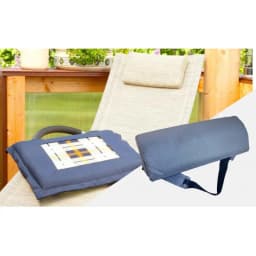 Chaise Lounge Head Pillow Compact Recliner Headrest Pillow Neck Support for Garden Folding Chairs Outdoor Beach Chairs Armchairs