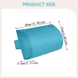 Chaise Lounge Head Pillow Compact Recliner Headrest Pillow Neck Support for Garden Folding Chairs Outdoor Beach Chairs Armchairs