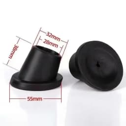 4Pcs Replacement Feet for Shower Chair Bath Seat Premium Accessories Convenient Non Slip Rubber Feet Pads Chair Leg Caps
