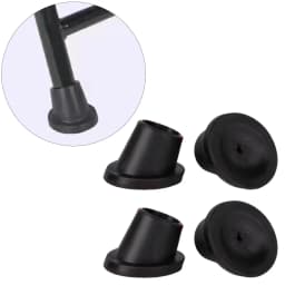 4Pcs Replacement Feet for Shower Chair Bath Seat Premium Accessories Convenient Non Slip Rubber Feet Pads Chair Leg Caps