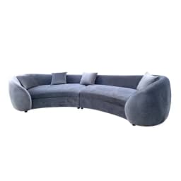 Adults King Large Sofa Double Villa Reclining Italian Cloud Living Room Couch Lounge Designer Curved Canape Salon Home Furniture