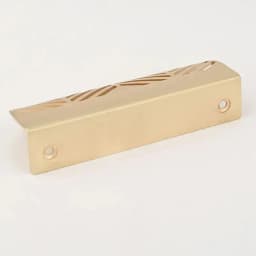 Leaf-shaped Modern Furniture Drawer Brass Handles Furniture Wardrobe Drawer Knob Brass Door Handles