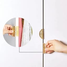 Leaf-shaped Modern Furniture Drawer Brass Handles Furniture Wardrobe Drawer Knob Brass Door Handles