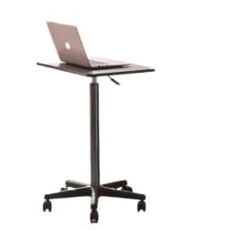 Mobile Lifting Table with Pulley Small Bedside Standing Laptop Computer Table Live Workbench Desk Podium