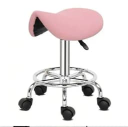 Spinning Manicurist Cosmetology Shop Technician Foot Lift Saddle Stool Dental Saddle Stool Chair Beauty Institute Furniture Hot