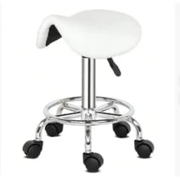 Spinning Manicurist Cosmetology Shop Technician Foot Lift Saddle Stool Dental Saddle Stool Chair Beauty Institute Furniture Hot