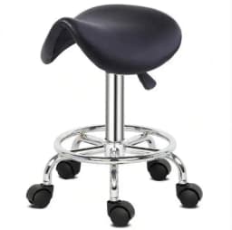 Spinning Manicurist Cosmetology Shop Technician Foot Lift Saddle Stool Dental Saddle Stool Chair Beauty Institute Furniture Hot