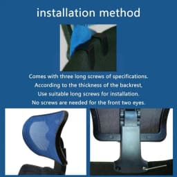 Computer Chair Headrest Pillow Adjustable Headrest For Chair Office Neck Headrest For Office Chair Accessories A5l3