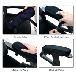1PC For Forearm Pressure Relief Armrest Cover for Office Chairs Wheelchairs Comfort GamingArmrest Pads Covers Foam Elbow Pillow