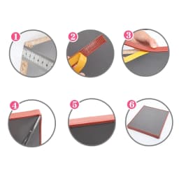 Adhesive U-molding Edge Banding Edgeband 9MM 12MM 14MM 15MM 16MM 18MM - 36MM White Beige Gray Black Red Blue Green Yellow Brown