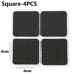 Self Adhesive Furniture Leg Anti Noisy Chair Table Foot Mat Non-slip Mat Bumper Cushion For Chair Table Floor Protector Hardware