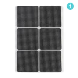 Self Adhesive Furniture Leg Anti Noisy Chair Table Foot Mat Non-slip Mat Bumper Cushion For Chair Table Floor Protector Hardware