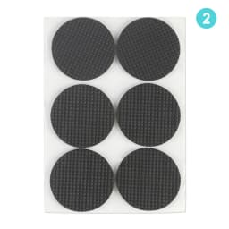 Self Adhesive Furniture Leg Anti Noisy Chair Table Foot Mat Non-slip Mat Bumper Cushion For Chair Table Floor Protector Hardware