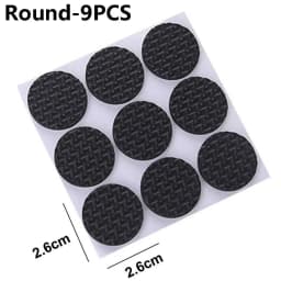 Self Adhesive Furniture Leg Anti Noisy Chair Table Foot Mat Non-slip Mat Bumper Cushion For Chair Table Floor Protector Hardware