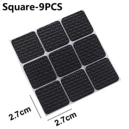 Self Adhesive Furniture Leg Anti Noisy Chair Table Foot Mat Non-slip Mat Bumper Cushion For Chair Table Floor Protector Hardware