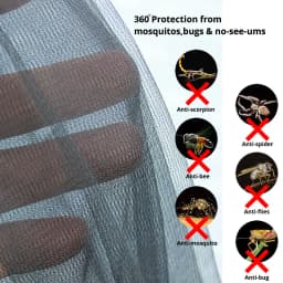 Easy Set Up Mosquito Net Hammock Double Hamak 290*140cm With Wind Rope Nails Hamac Hamaca Portable For Camping Travel Yard