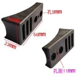 4pcs/lot U Shaped Non-slip Chair Leg Pad Anti-front Tilt Glides Bumper Damper Stool Useful Chair Legs Tube Caps Floor Protector