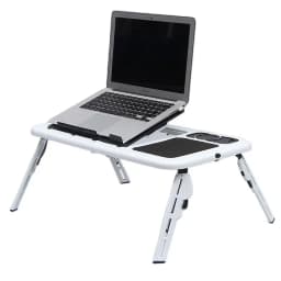 Laptop Desk Multifunctional Notebook Computer Table Stand-type Folding Computer Table USB Cooling Bed Notebook Computer Stand