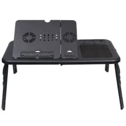 Laptop Desk Multifunctional Notebook Computer Table Stand-type Folding Computer Table USB Cooling Bed Notebook Computer Stand