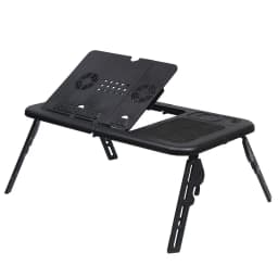 Laptop Desk Multifunctional Notebook Computer Table Stand-type Folding Computer Table USB Cooling Bed Notebook Computer Stand