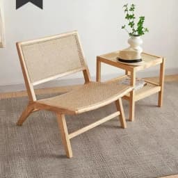 Chair Solid Wood, Rattan, Recliner, Leisure, Home, Homestay, Single, Lazy, Sofa Balcony, Living Room Sofa Luxury