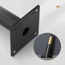 4pcs Furniture Leg Accessories Furniture Legs Metal Furniture Legs Replacement Living Room Bedroom Table Cabinet TV Stand Feet