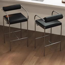 Scandinavian Bar Stool Industrial Chic Counter Height Stool with Backrest Modern Minimalist Kitchen Island Stool for Home/Cafe