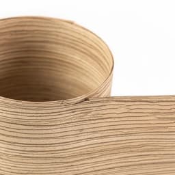 Length:2.5meters Width:180mm Thick:0.5mm Natural Zebrawood Veneer Sheets Furniture DIY Audio Guitar Wall Door Decor material