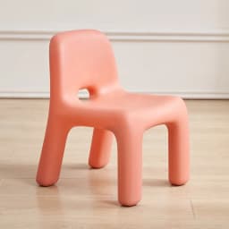 Nordic Furniture Design Table Chairs PE Mobile Chair Home Plastic Study Small Desk Stool Portable Backrest Stools Customized