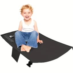 1pcs Portable Kids Airplane Travel Seat Extender Pad Adjustable Flight Bed with Oxford Fabric Seat extension pad