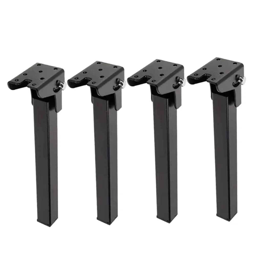 1pcs Size selectable Heavy Duty Metal Folding Table Leg - Versatile Replacement for Laptop, Coffee & Camping Tables
