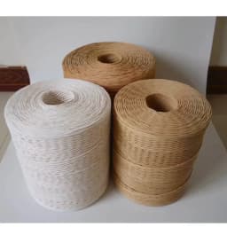 1KG 0.5mm-4mm Diameter Kraft Paper Rope Weaving Handmade DIY Environmentally Friendly Packaging Woven Rope Y Chair Material