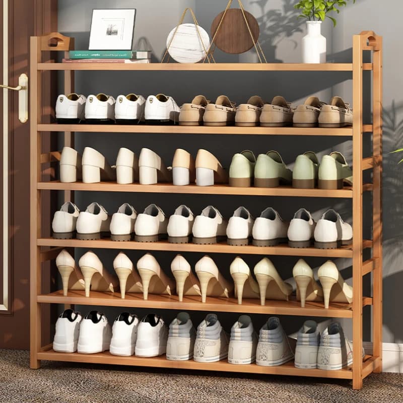 Simple household floor standing shoe rack, multi-layer space saving dormitory storage, economical small shoe cabinet