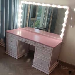 Luxury Girl Bedroom Dresser Eithe Drawers Box Living Room Storage Dressing Table Wooden Women Large Comoda Pra Quarto Furniture