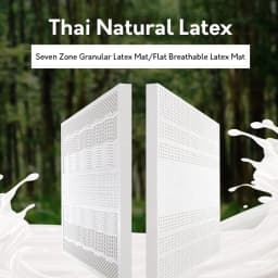100% Thailand Natural Latex Mattress High End Latex Mats Source Liquid Foldable Slow Rebound Chinese Mat with Cover Customizable
