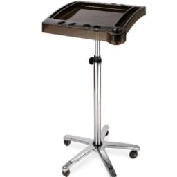 Beauty and Hairdressing Aluminum Plate Vertical Salon Hair Salon Tool Tray Nail Art Mobile Storage Rack