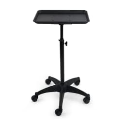 Beauty and Hairdressing Aluminum Plate Vertical Salon Hair Salon Tool Tray Nail Art Mobile Storage Rack