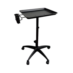 Beauty and Hairdressing Aluminum Plate Vertical Salon Hair Salon Tool Tray Nail Art Mobile Storage Rack