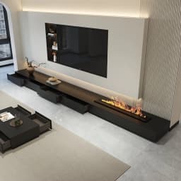 Vertical Heavy Tv Stand Modern Narrow Storage Nordic Living Room Tv Cabinet Minimalist Wooden Mueble Para Tele Furniture Home