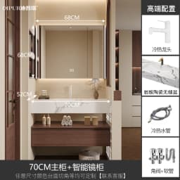 Partitions Organizer Bathroom Cabinet Mirror Modern Skincare Drawers Display Bathroom Cabinet Paper Slim Gabinete Home Furniture
