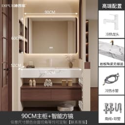 Partitions Organizer Bathroom Cabinet Mirror Modern Skincare Drawers Display Bathroom Cabinet Paper Slim Gabinete Home Furniture