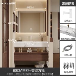 Partitions Organizer Bathroom Cabinet Mirror Modern Skincare Drawers Display Bathroom Cabinet Paper Slim Gabinete Home Furniture