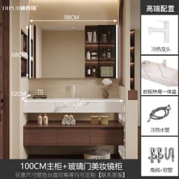 Partitions Organizer Bathroom Cabinet Mirror Modern Skincare Drawers Display Bathroom Cabinet Paper Slim Gabinete Home Furniture