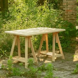 Rustic Wood Table Legs for Outdoor Photo Prop Stool Feet Vintage Workstation Base Industrial Photography Background Setting