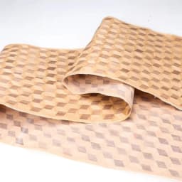 250x40cm T:0.25mm Art Geometric Patern Wood Veneer Sheets Crafts DIY Furniture Wall Cabinets Decoration Styling Spliced Panel