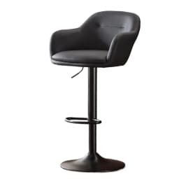 Modern Lift Swivel Bar Stool Luxury Minimalist Counter Chair with Backrest Adjustable Reception Stool for Commercial Furniture