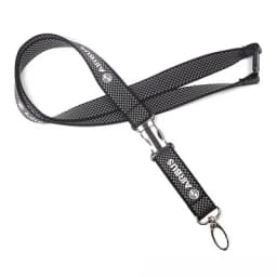 BOEING AIRUBS carbon fiber lanyard, mesh metal wide version, ID double hook lanyard unit chest card