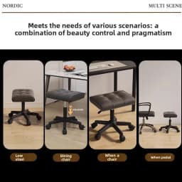 Nap Rest Foot Lift Footstool, Sofa Office Footstool Home Cushion Footstool